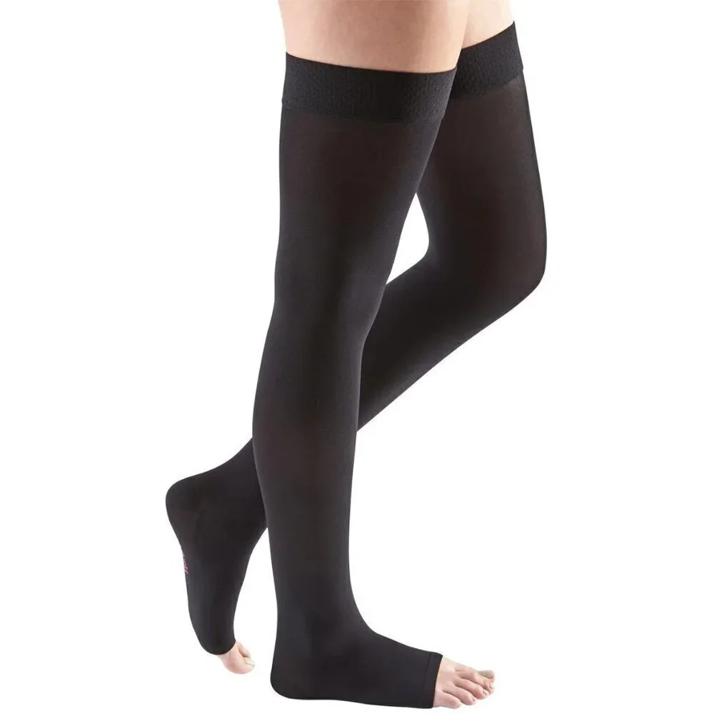 Medi duomed Advantage Compression Stockings Thigh OT 15-20mmHG Size XXL BLACK